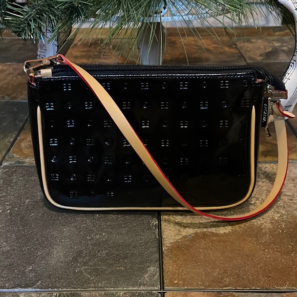 Arcadia Bags Arcadia Italian Patent Leather Black Shoulder Clutch Bag Poshmark